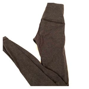 Heathered Grey Lululemon Leggings